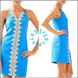 Mother’s Day!! Sale! Lilly Pulitzer Blue Pearl Shift Dress (10) cheapest on PM